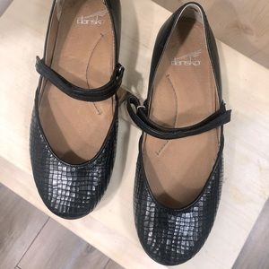 Dansko Black Mary Jane’s